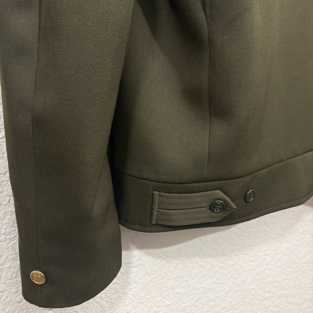 Vintage Fechheimer CDF Approved Utility Jacket Men's 42L Olive‎ Green Military